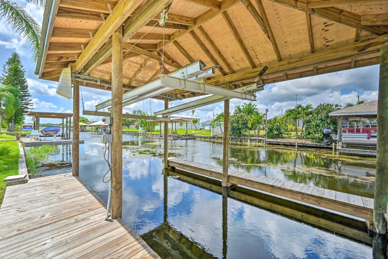 Waterfront Lake Placid Escape With Dock And Lanai מראה חיצוני תמונה